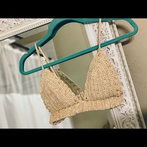 Crochet bralette